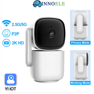 2k HD 360° Home Security Camera Indoor |Baby Monitor | Pet Cameras | 5G/2.4G WiFi PTZ Cameras | with Night vision | Alexa-Compatible